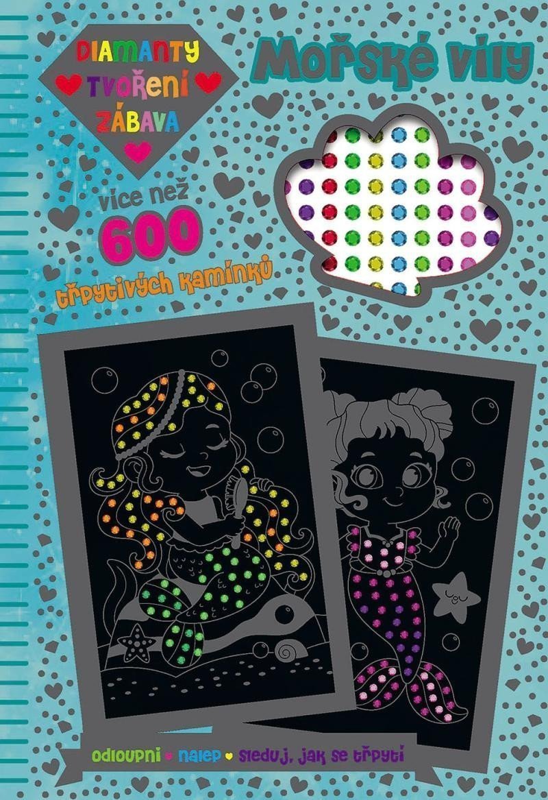 Mořské víly Diamanty Tvoření zábava
