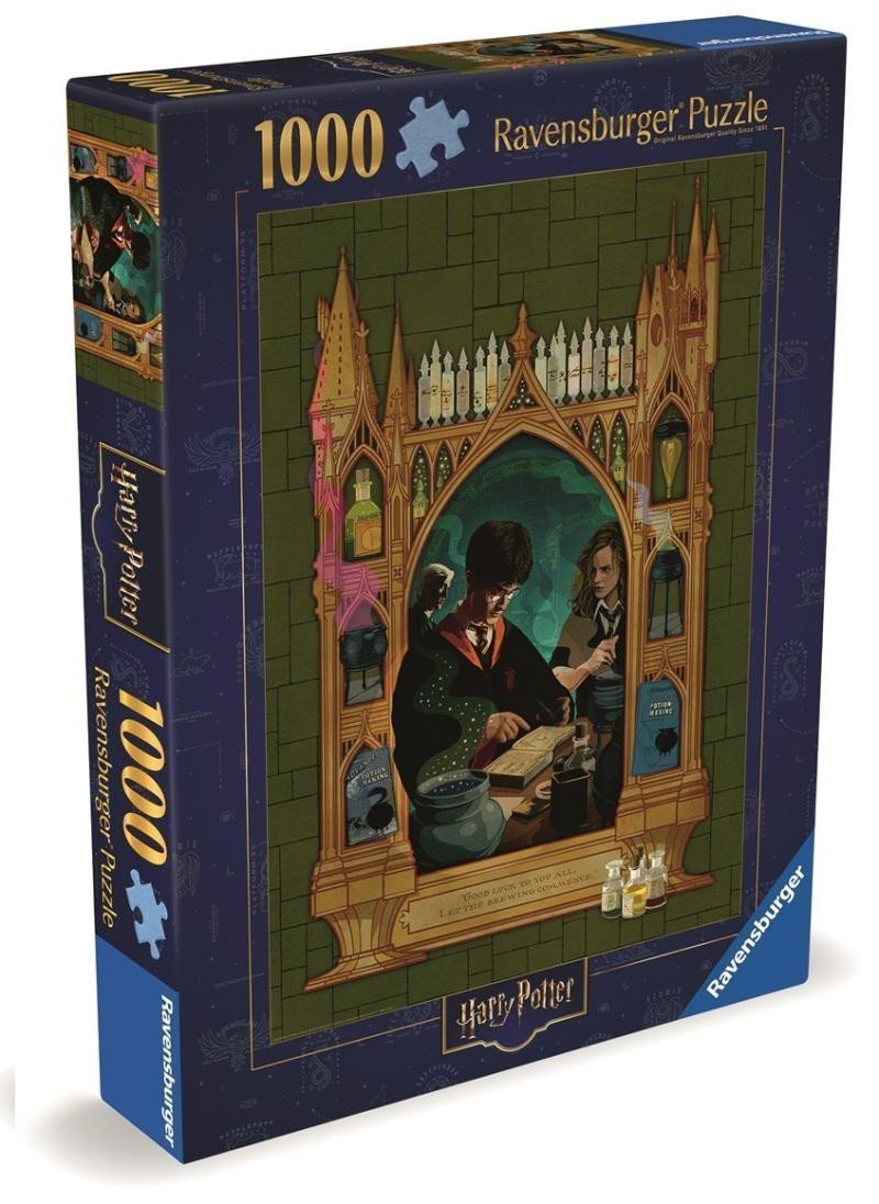 Puzzle Harry Potter Příprava lektvaru 1000 dílků