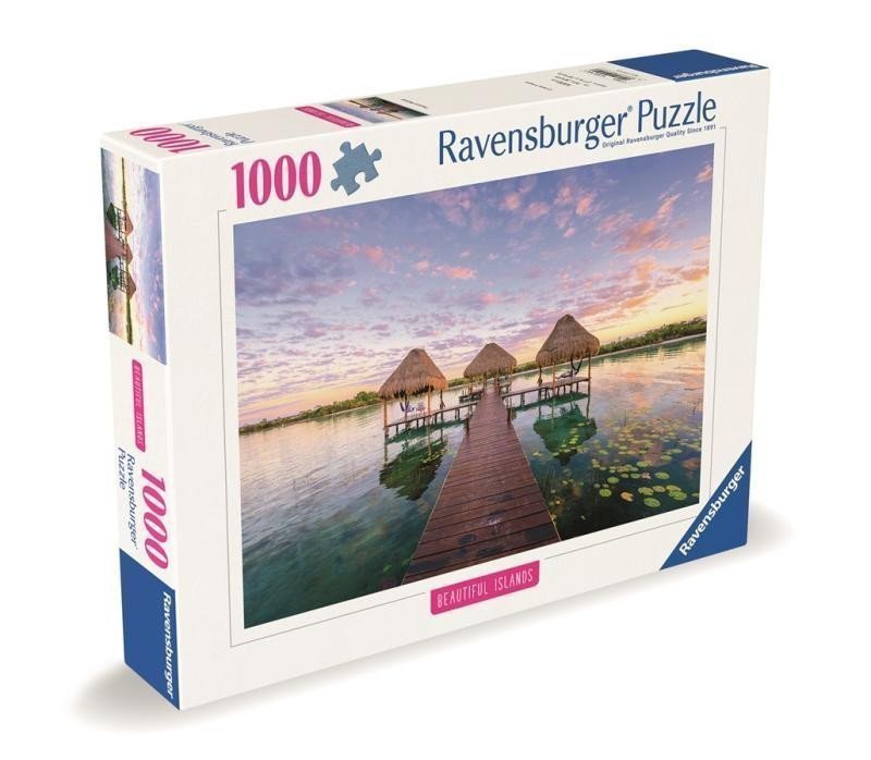 Puzzle Nádherné ostrovy Tropický ráj 1000 dílků