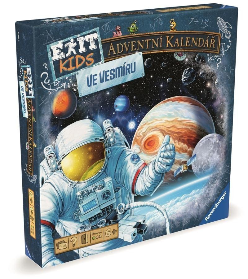 EXIT Kids Adventní kalendář Ve vesmíru
