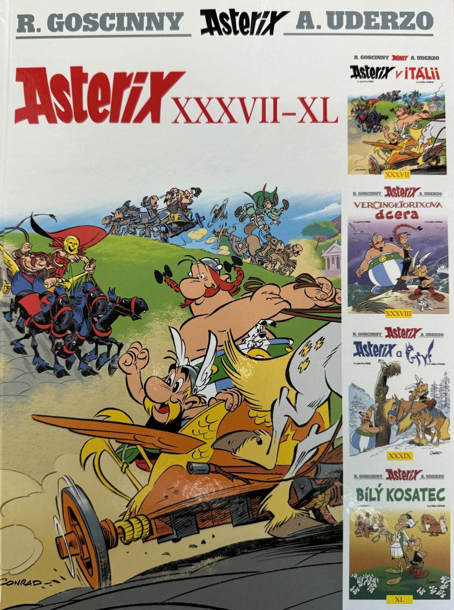 Asterix XXXVII - XL – Dedek Jan