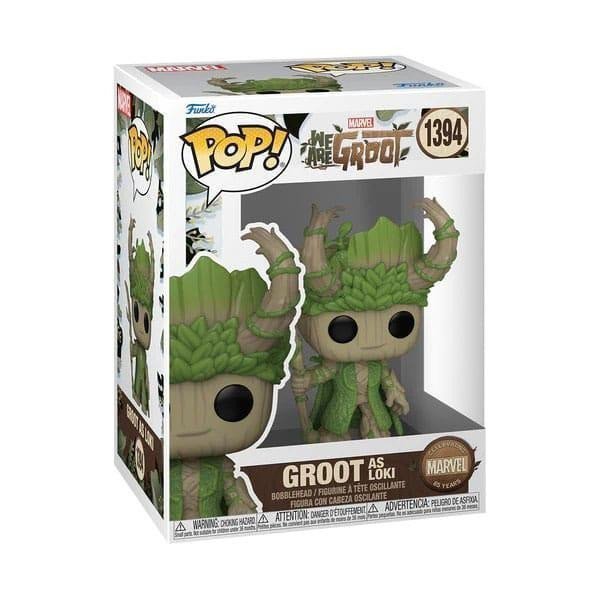 Funko POP Marvel We Are Groot - Groot as Loki