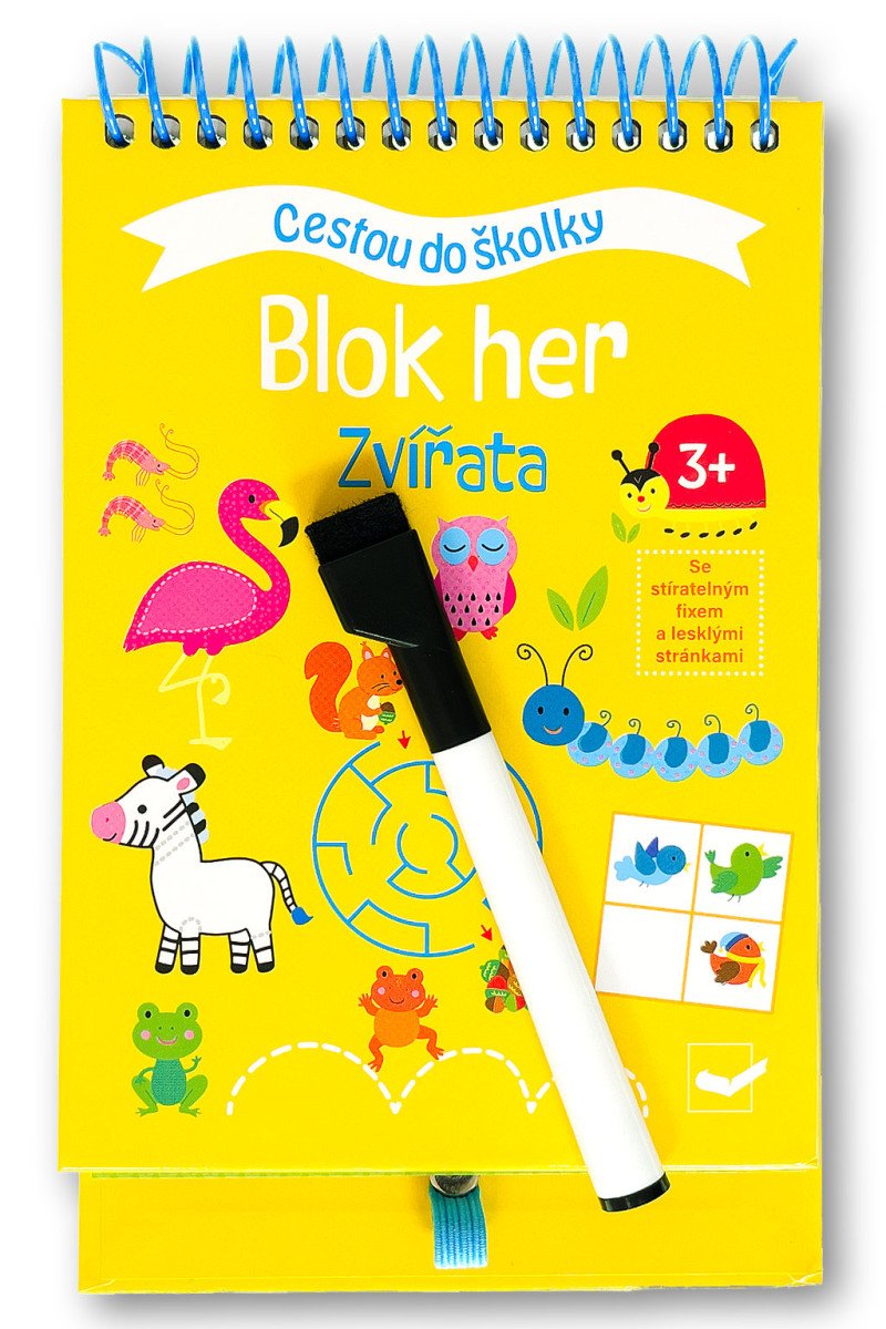 Cestou do školky Blok her Zvířata 3