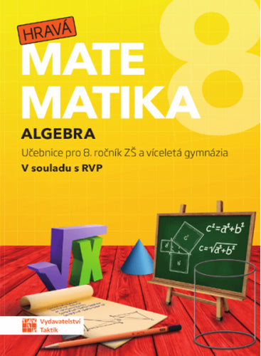 Hravá matematika 8 - Učebnice 1 díl algebra