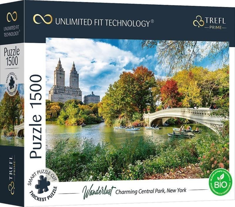 Puzzle Wanderlust Kouzelný Central Park New York 1500 dílků