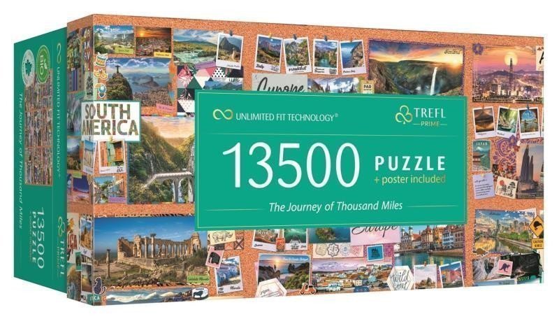 Puzzle Cesta dlouhá tisíc mil 13500 dílků