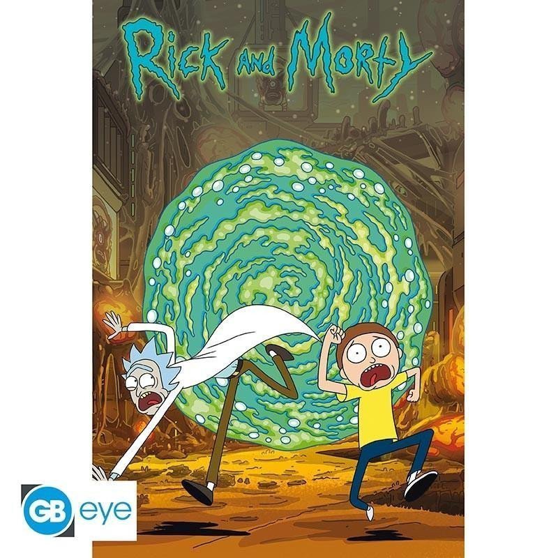 Rick and Morty Plakát Maxi Portal 915 x 61 cm