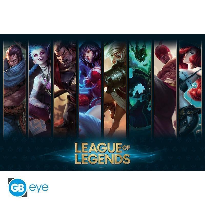 League of Legends Plakát Maxi Champions 915 x 61 cm