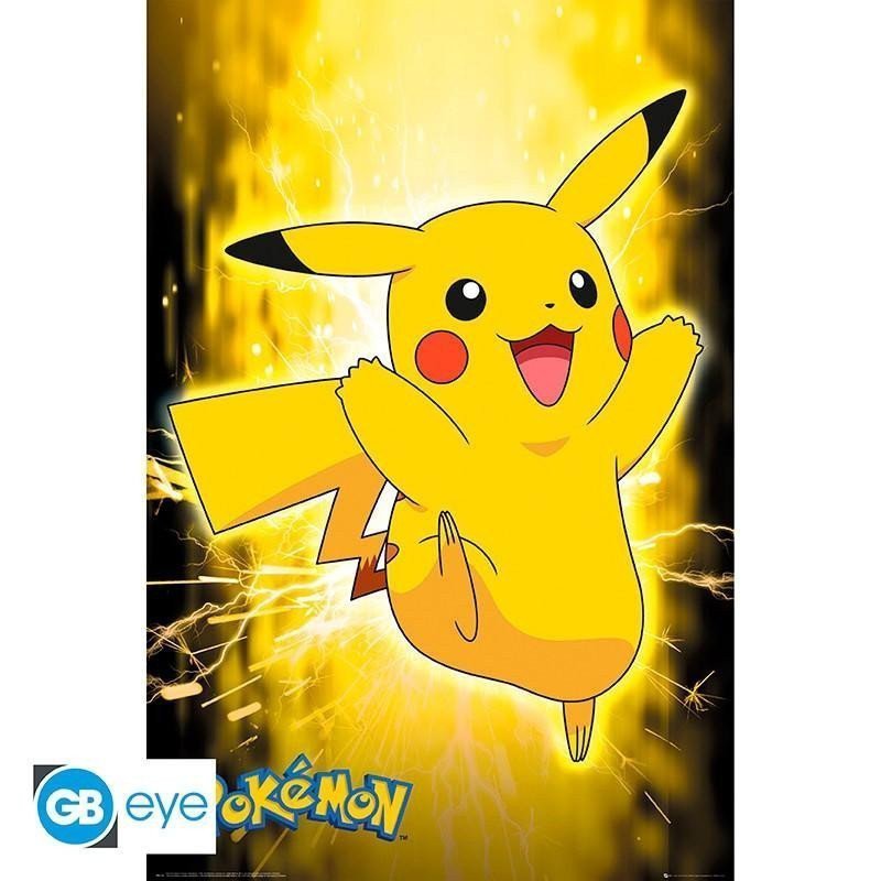 Pokémon Plakát Maxi Pikachu Neon 915 x 61 cm