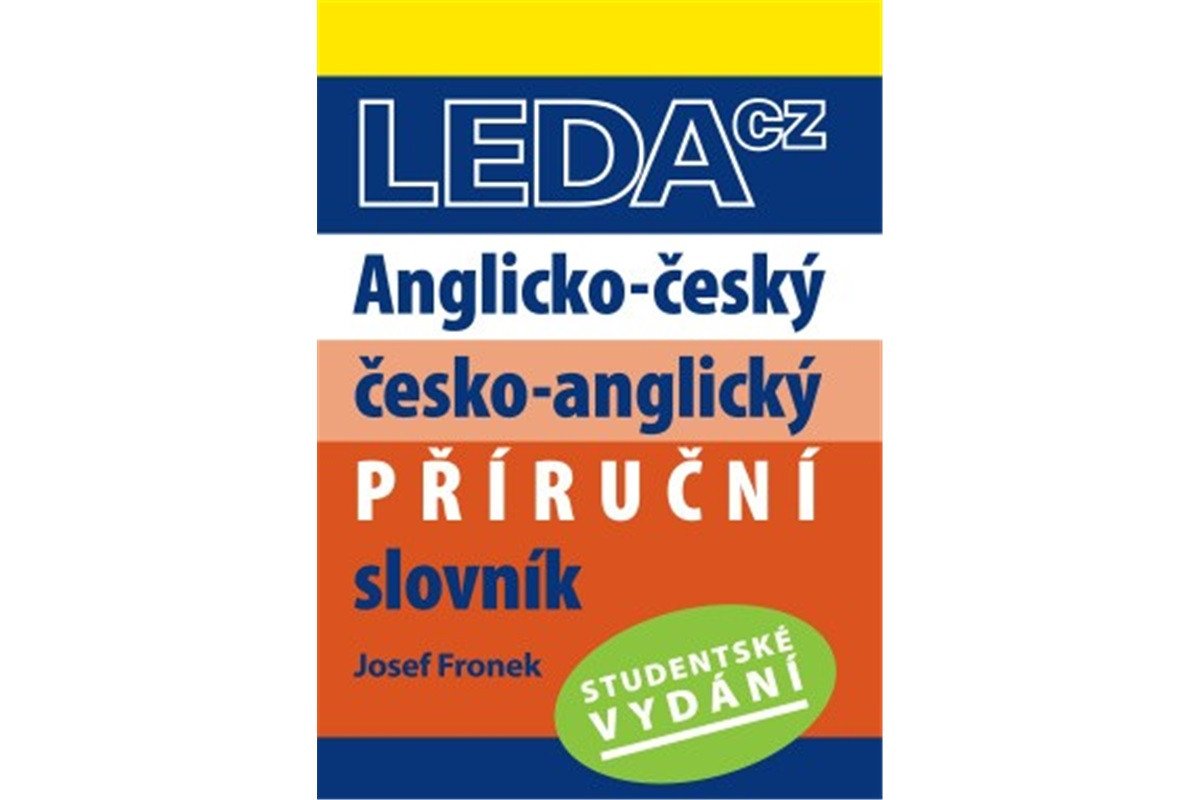 Anglicko-český česko-anglický příruční slovník - Studentské vydání – Fronek Josef