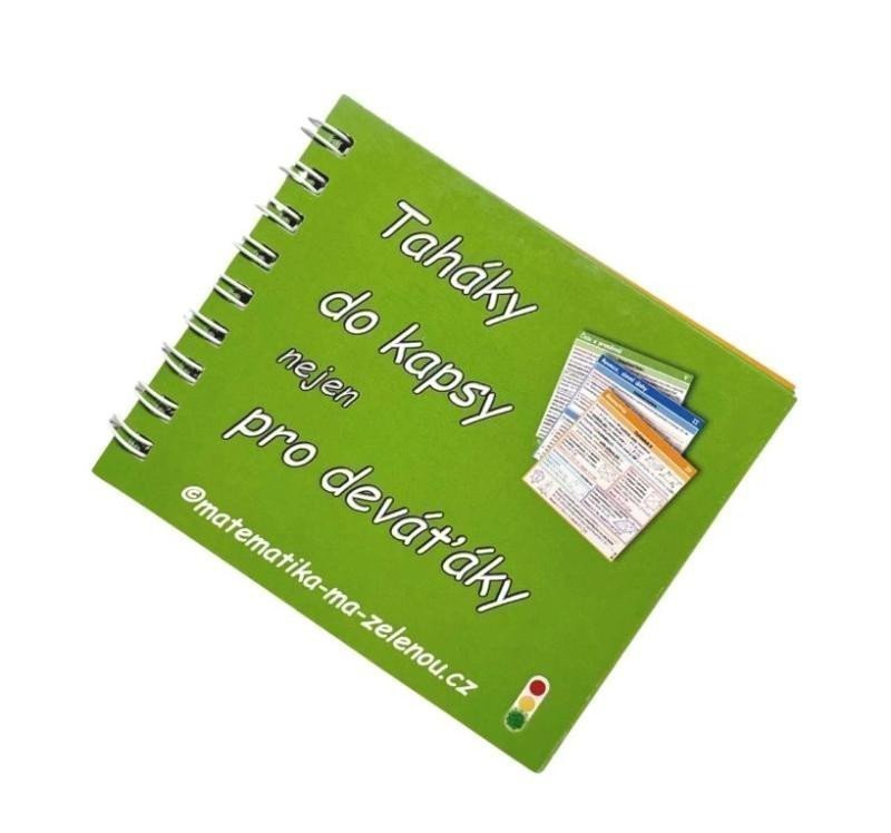 Taháky do kapsy nejen pro deváťáky - Matematika knížka – Zelená Zuzana