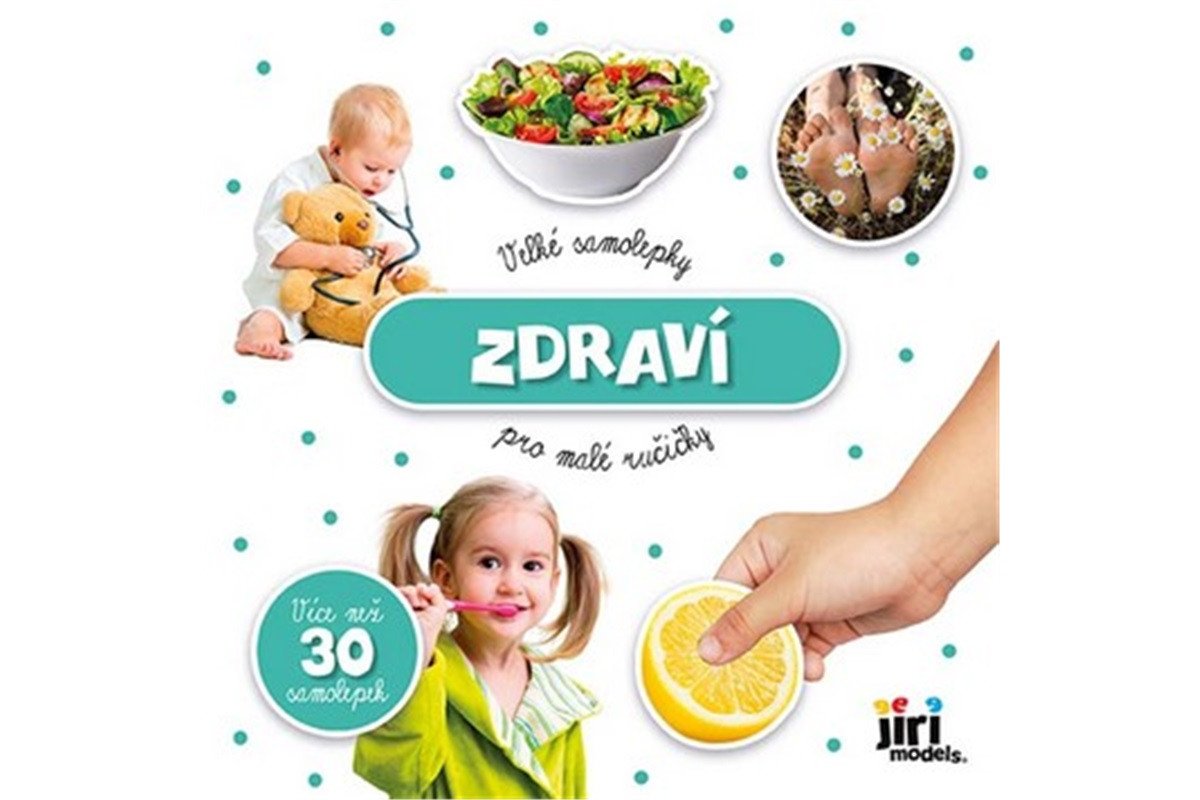 Velké samolepky pro malé ručičky Zdraví