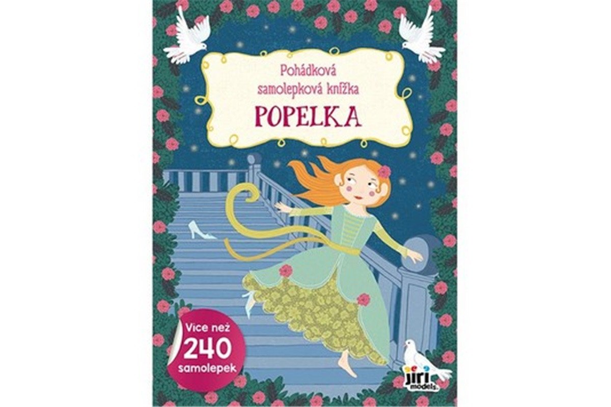 Pohádková samolepková knížka Popelka