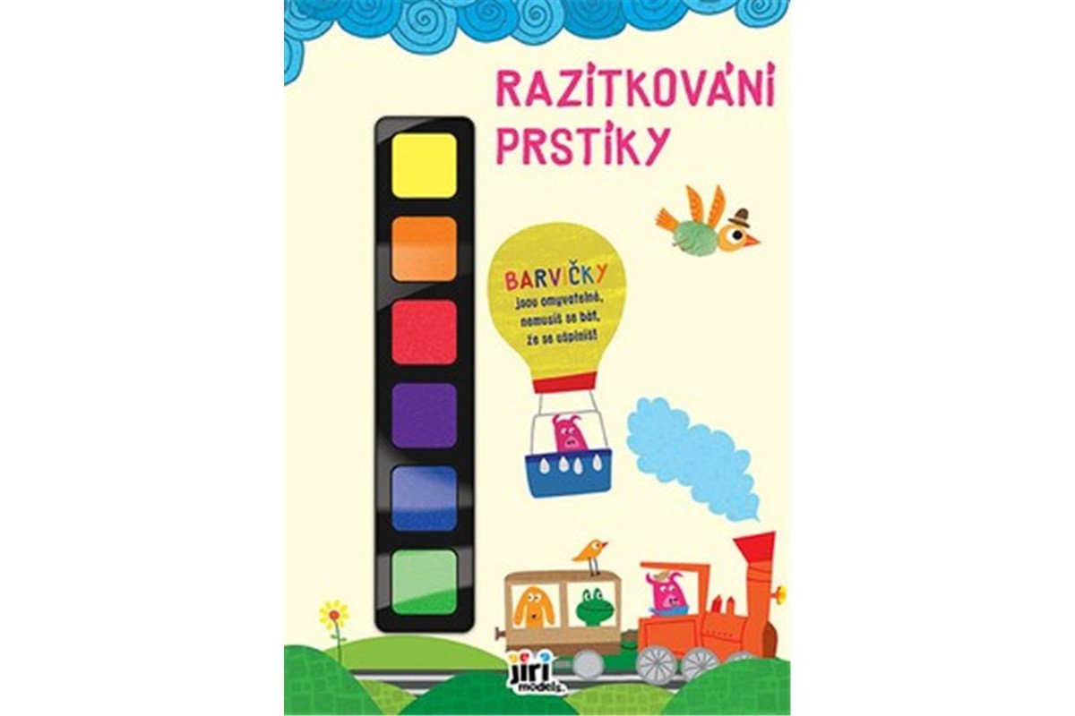 Vláček - Razítkování prstíky