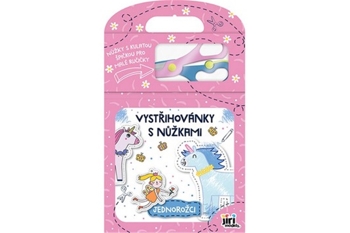 Vystřihovánky s nůžkami Jednorožci