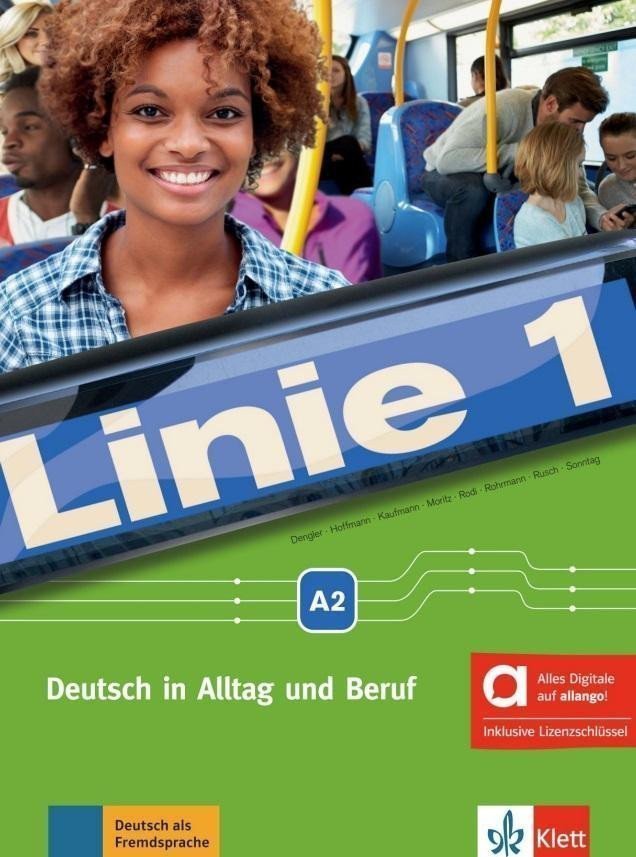 Linie 1 - 2 A2 – Hybride Ausgabe – KursÜbungsbuch MP3Video allangonet Lizenz 24 Monate