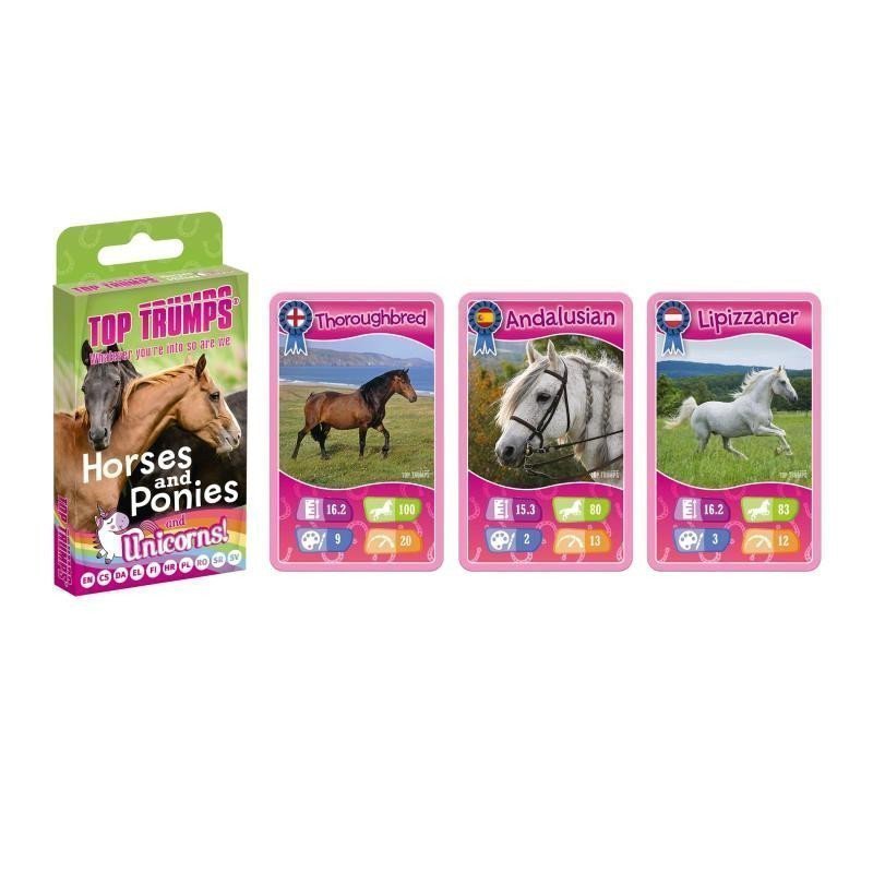 Top Trumps Koně Poníci - Černý Petr karetní hra