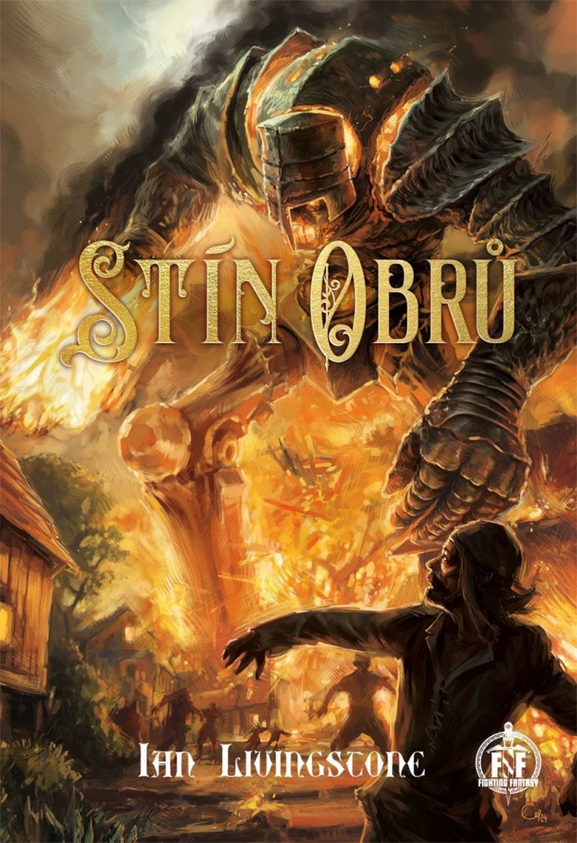 Stín obrů gamebook – Livingstone Ian
