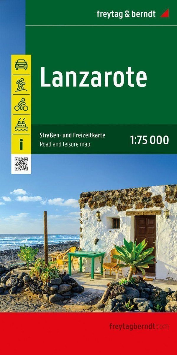 Lanzarote 175 000 automapa rekreační mapa