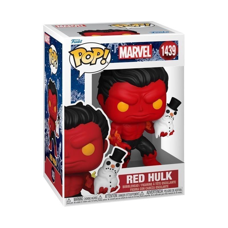Funko POP Marvel Red Hulk Holiday