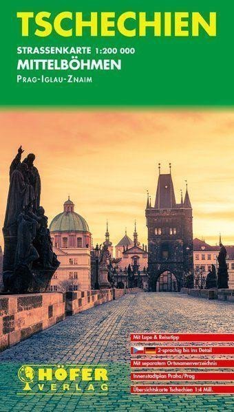 Česká republika Střední Čechy 1200 000 automapa