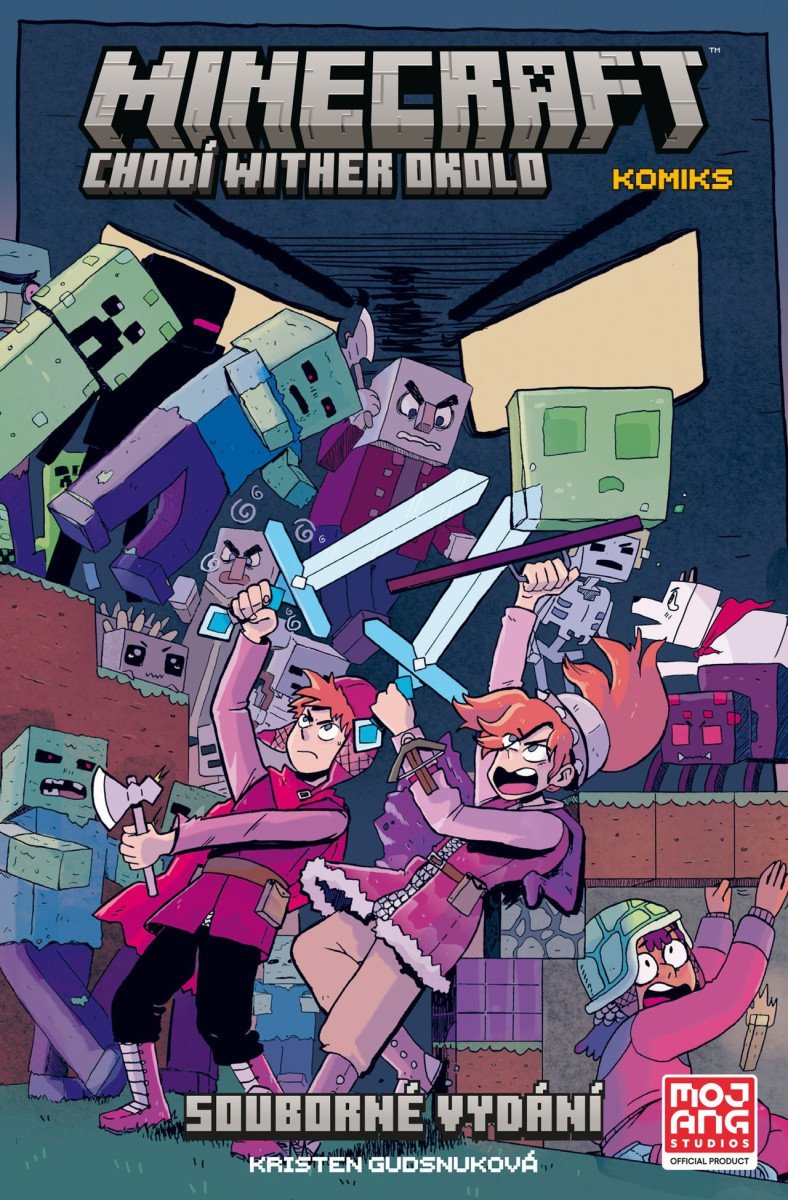 Minecraft komiks - Chodí wither okolo souborné vydání – Gudsnuková Kristen