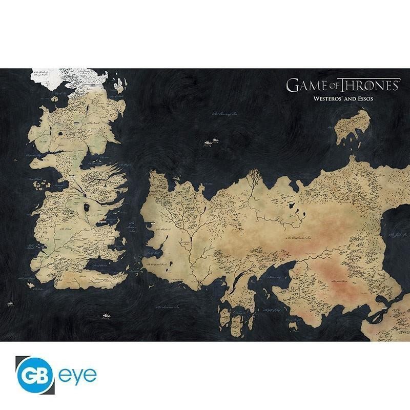Game of Thrones Plakát Maxi - Západozemí 915 x 61 cm