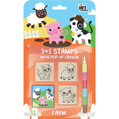Razítka 31 s voskovkou Farma