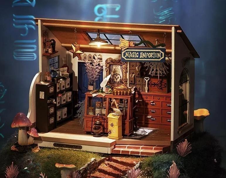 NiXiM LED 3D puzzleMagický obchod