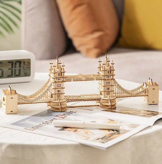 NiXiM LED 3D puzzleTower Bridge s osvětlením Night Edition