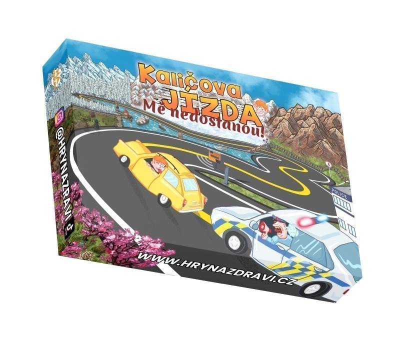 Kaličova Jízda Mě Nedostanou - Desková párty hra