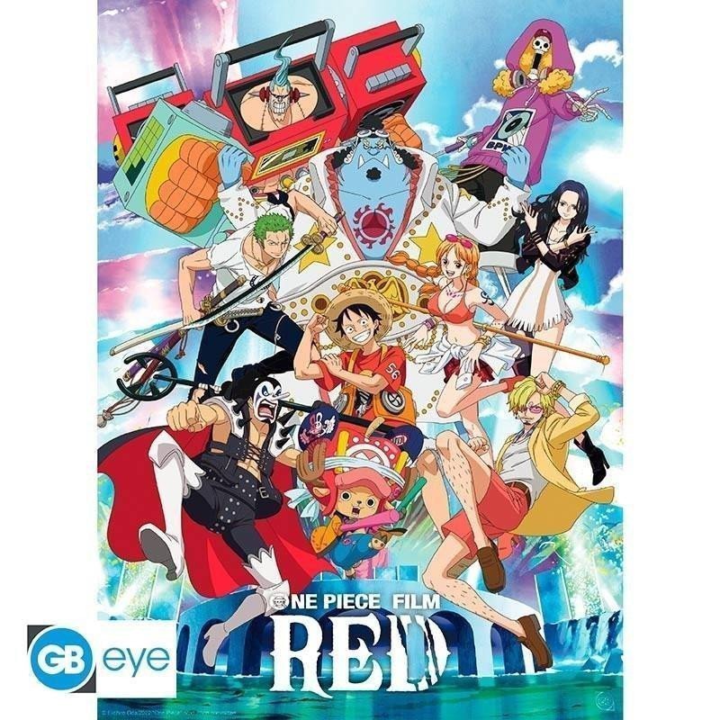 One Piece Red Plakát - Festival 52 x381 cm
