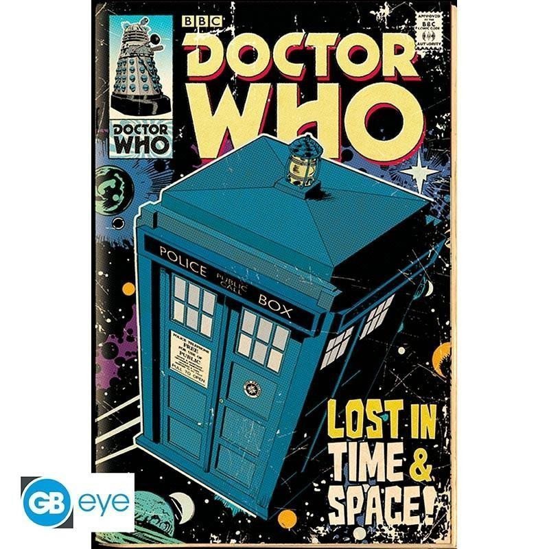 Doctor Who Plakát Maxi - Tardis Comic 915 x 61 cm