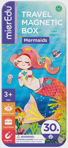 MierEdu Puzzle cestovní magnetické mořská víla
