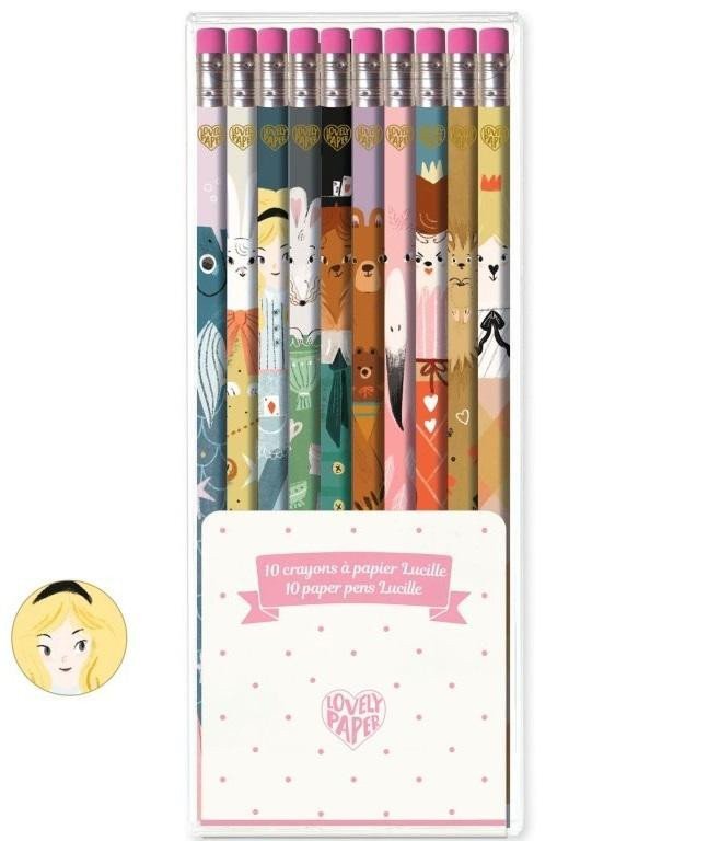 DJECO Sada 10 tužek Lucille