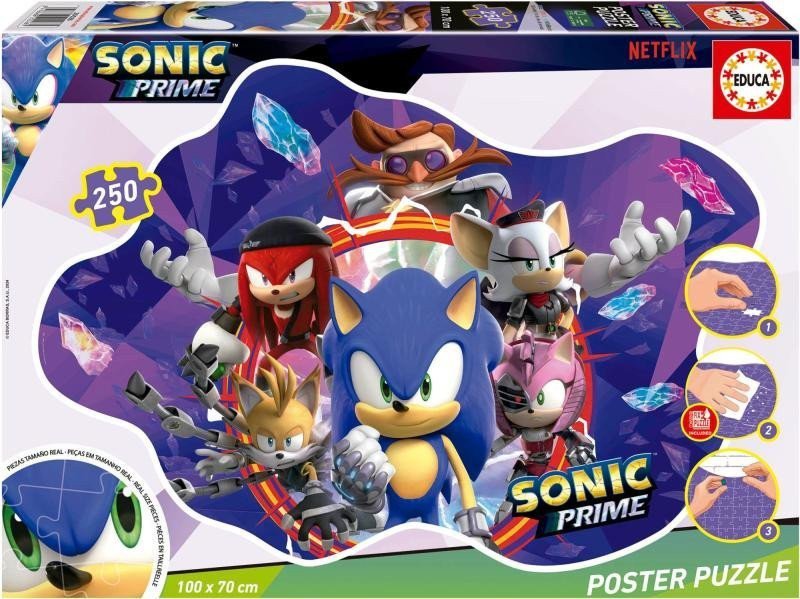 Poster puzzle Sonic250 dílků