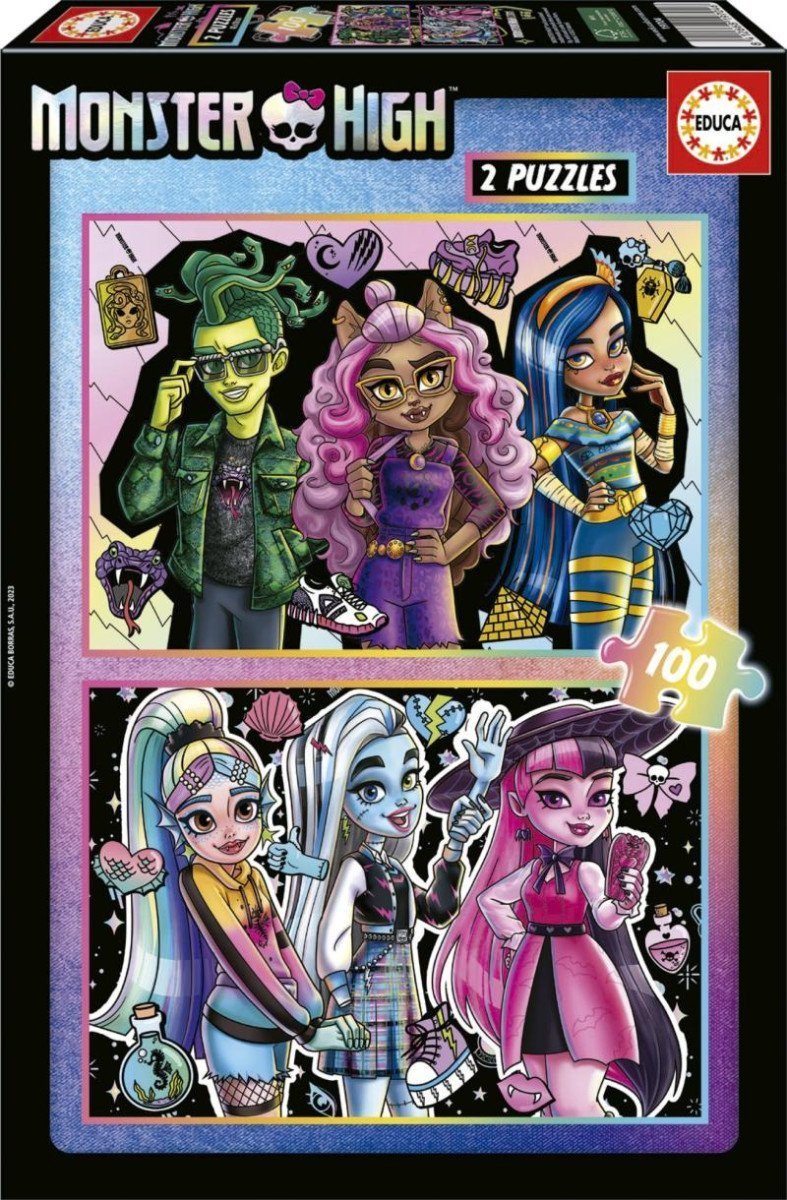 Puzzle Monster High2x100 dílků