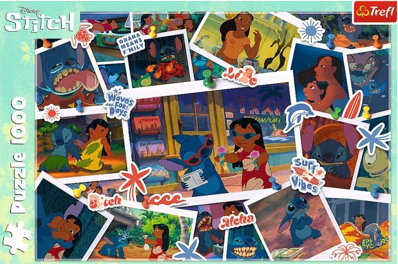 Puzzle LiloStitch Sladké vzpomínky1000 dílků