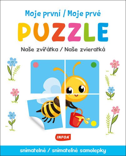 Moje první puzzle - Naše zvířátka Moje prvé puzzle - Naše zvieratká