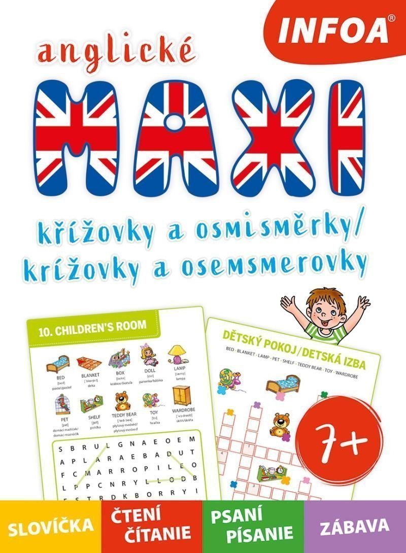 Anglické MAXI křížovky a osmisměrovky Anglické MAXI krížovky a osemsmerovky