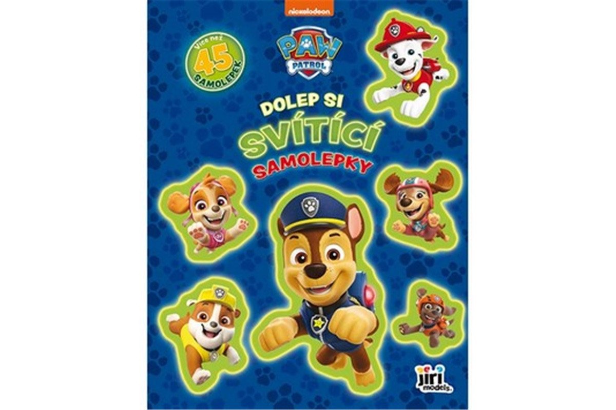 Dolep si svítící samolepky Tlapková patrola