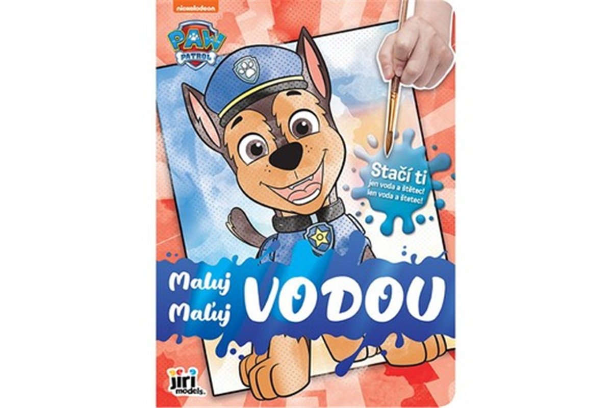 Tlapková patrola - Maluj vodou
