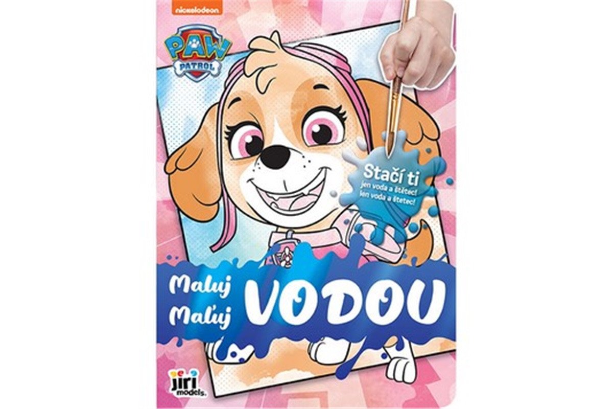 Tlapková patrola - Maluj vodou