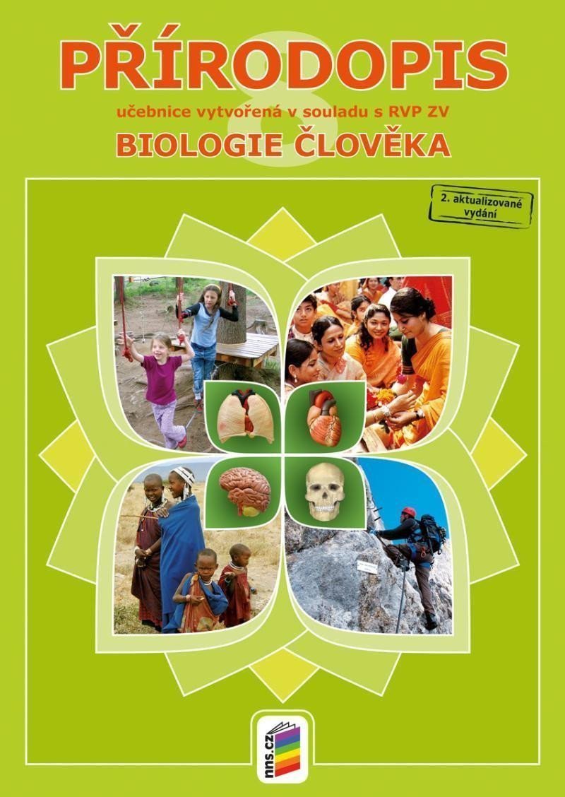 Přírodopis 8 - Biologie člověka učebnice