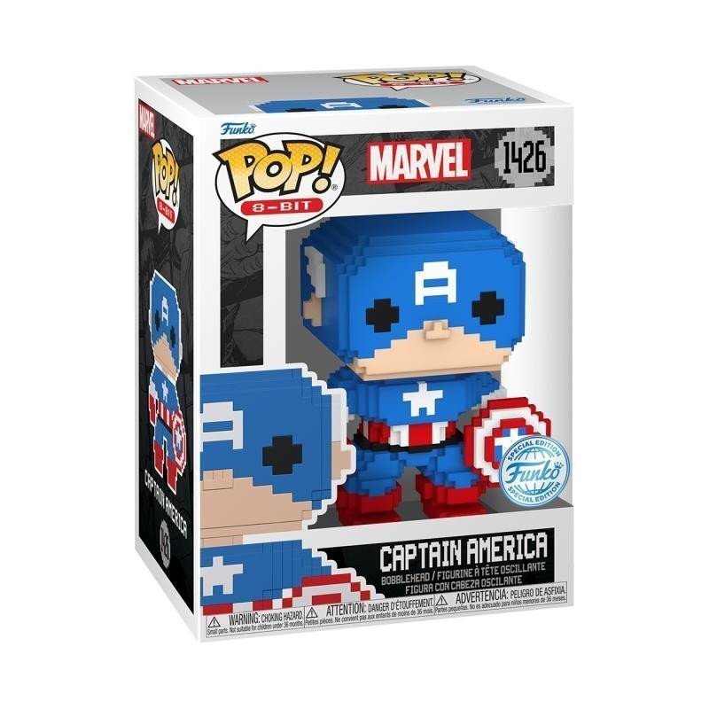 Funko POP Marvel 8-Bit - Captain America