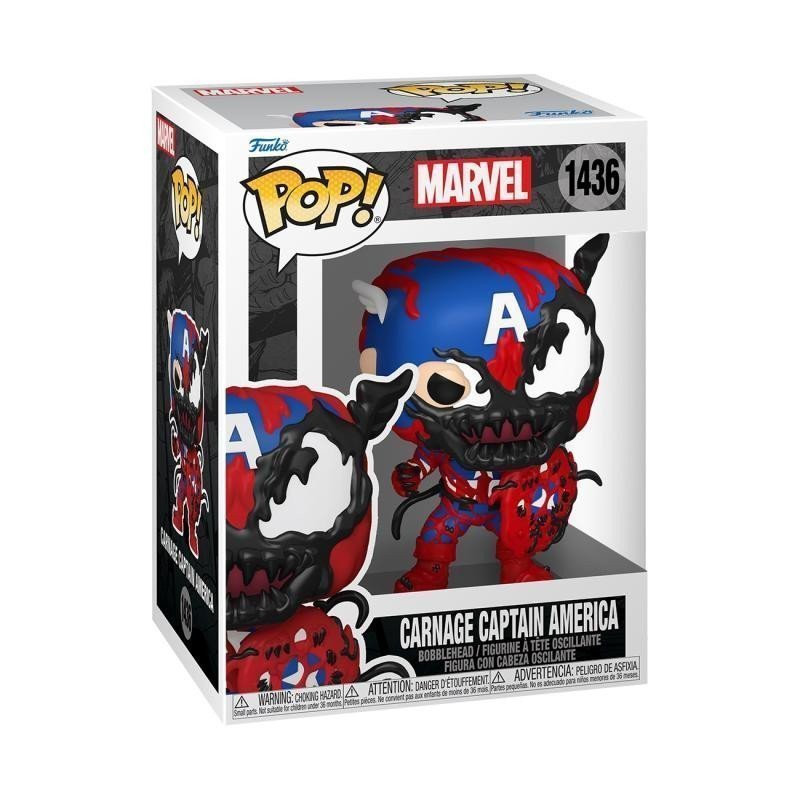 Funko POP Marvel Carnageized - Captain America