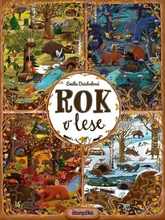 Rok v lese slovensky – Dziubaková Emilia
