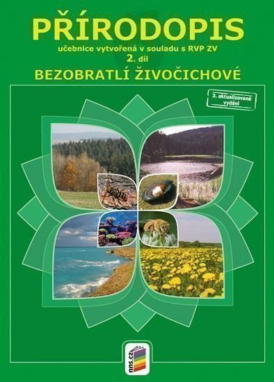 Přírodopis 6, 2. díl - Bezobratlí živočichové (učebnice) (2024)