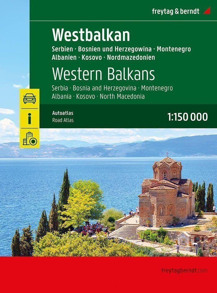 Západní Balkán 1150 000 autoatlas
