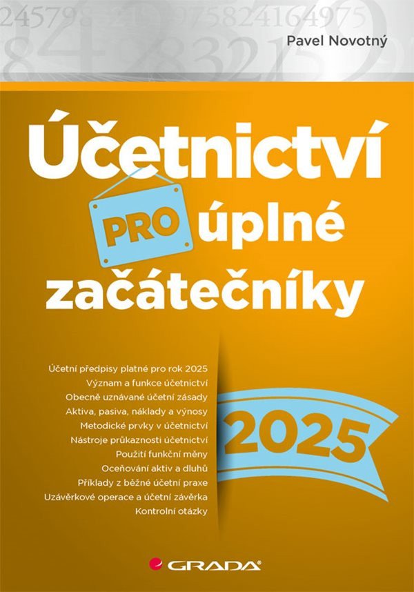 Účetnictví pro úplné začátečníky 2025 – Novotný Pavel